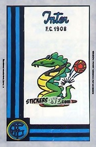 Figurina Scudetto - Calciatori 1968-1969 - Panini