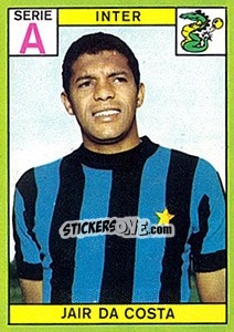 Sticker Jair Da Costa - Calciatori 1968-1969 n. 88 - Panini
