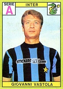 Cromo Giovanni Vastola - Calciatori 1968-1969 - Panini