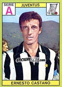 Figurina Ernesto Castano - Calciatori 1968-1969 - Panini