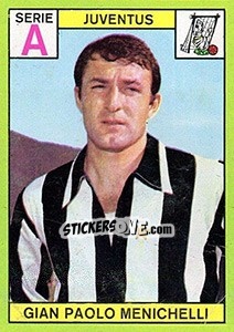 Figurina Gian Paolo Manichelli - Calciatori 1968-1969 - Panini