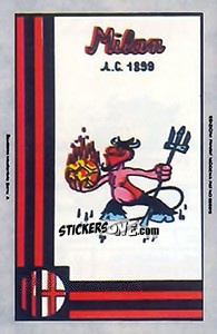 Figurina Scudetto - Calciatori 1968-1969 - Panini