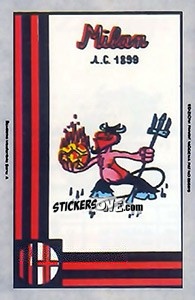 Sticker Scudetto - Calciatori 1968-1969 n. 127 - Panini