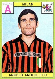 Sticker Angelo Anquilletti - Calciatori 1968-1969 n. 131 - Panini