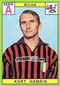 Sticker Kurt Hamrin - Calciatori 1968-1969 - Panini