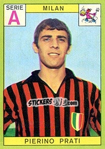 Cromo Pierino Prati - Calciatori 1968-1969 - Panini