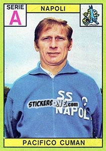 Cromo Pacifico Cuman - Calciatori 1968-1969 n. 148 - Panini