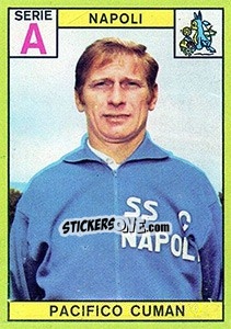 Figurina Pacifico Cuman - Calciatori 1968-1969 - Panini