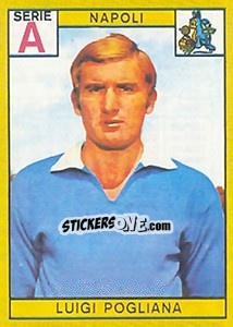 Sticker Luigi Pogliana - Calciatori 1968-1969 - Panini