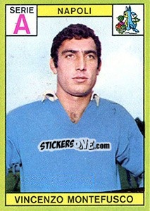 Sticker Vincenzo Montefusco - Calciatori 1968-1969 n. 153 - Panini