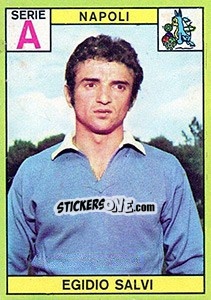 Sticker Egidio Salvi - Calciatori 1968-1969 - Panini