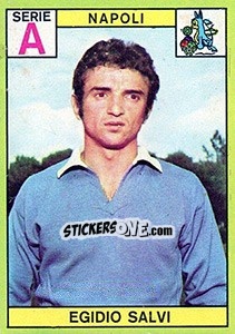 Figurina Egidio Salvi - Calciatori 1968-1969 - Panini