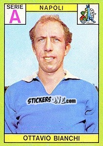 Sticker Ottavio Bianchi - Calciatori 1968-1969 n. 161 - Panini