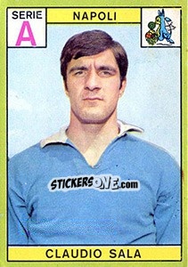 Sticker Claudio Sala - Calciatori 1968-1969 - Panini