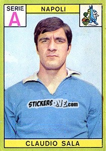 Sticker Claudio Sala - Calciatori 1968-1969 n. 162 - Panini