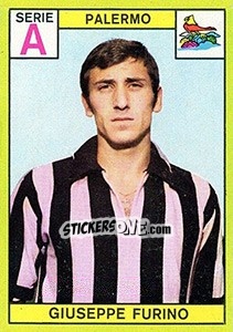 Figurina Giuseppe Furino - Calciatori 1968-1969 - Panini