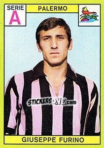 Cromo Giuseppe Furino - Calciatori 1968-1969 n. 168 - Panini