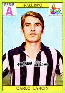 Sticker Carlo Lancini - Calciatori 1968-1969 n. 171 - Panini