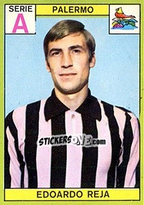 Cromo Edoardo Reja - Calciatori 1968-1969 - Panini