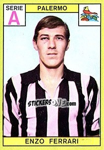 Sticker Enzo Ferrari - Calciatori 1968-1969 n. 174 - Panini