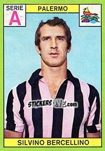 Figurina Silvino Bercellino - Calciatori 1968-1969 - Panini