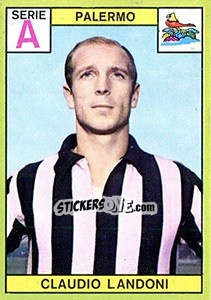 Figurina Graziano Landoni - Calciatori 1968-1969 - Panini