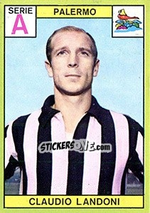 Sticker Graziano Landoni - Calciatori 1968-1969 n. 176 - Panini