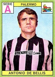 Sticker Antonio de Bellis - Calciatori 1968-1969 n. 178 - Panini