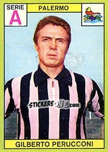 Cromo Gilberto Perucconi - Calciatori 1968-1969 n. 179 - Panini