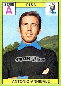 Sticker Antonio Annibale - Calciatori 1968-1969 n. 183 - Panini