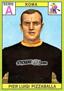 Sticker Pier Luigi Pizzaballa - Calciatori 1968-1969 n. 201 - Panini