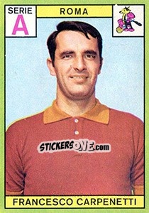 Figurina Francesco Carpenetti - Calciatori 1968-1969 - Panini