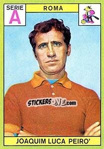 Sticker Joaquim Luca Peiro - Calciatori 1968-1969 - Panini