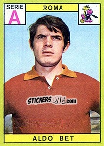 Figurina Aldo Bet - Calciatori 1968-1969 - Panini