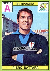 Sticker Pietro Battara - Calciatori 1968-1969 n. 219 - Panini