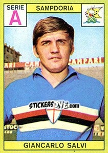 Sticker Giancarlo Salvi - Calciatori 1968-1969 n. 227 - Panini