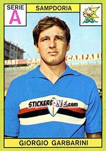 Sticker Giorgio Garbarini - Calciatori 1968-1969 - Panini