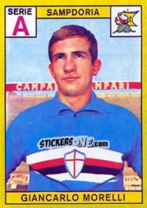 Cromo Giancarlo Morelli - Calciatori 1968-1969 - Panini