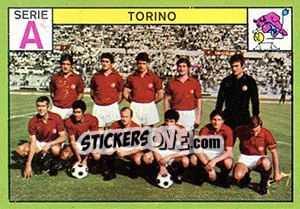 Figurina Squadra - Calciatori 1968-1969 - Panini