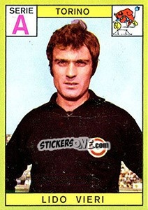 Sticker Lido Vieri - Calciatori 1968-1969 n. 237 - Panini