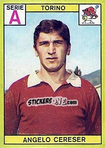 Sticker Angelo Cereser - Calciatori 1968-1969 n. 241 - Panini