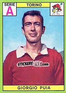 Sticker Giorgio Puia - Calciatori 1968-1969 - Panini