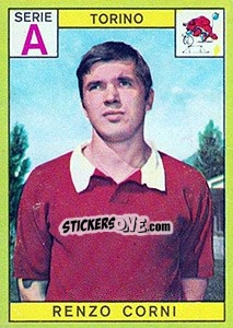 Cromo Renzo Corni - Calciatori 1968-1969 n. 250 - Panini