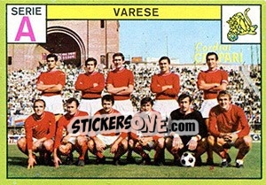 Figurina Squadra - Calciatori 1968-1969 - Panini