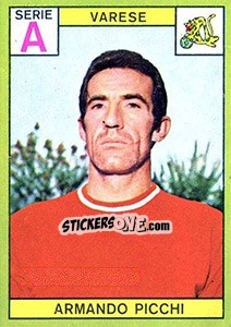 Sticker Armando Picchi - Calciatori 1968-1969 - Panini