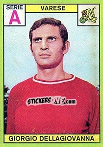 Sticker Giorgio Dellagiovanna - Calciatori 1968-1969 n. 260 - Panini