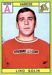 Sticker Lino Golin - Calciatori 1968-1969 - Panini