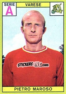 Sticker Pietro Maroso - Calciatori 1968-1969 - Panini