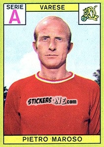 Figurina Pietro Maroso - Calciatori 1968-1969 - Panini