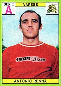 Cromo Antonio Renna - Calciatori 1968-1969 - Panini